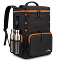 35L Insulated Cooler Backpack (35 Cans) - Leakproof Soft Sided Backpack Cooler with Anti-Theft Pocket & Bottle Opener for Beach, Camping, Hiking & Travel