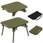 TOPCHANCES Folding Camping Table Outdoor,Ultralight Aluminum Camping Tables Multifunctional Portable Folding Table with Carrying Bag for Holiday Festival Camping Travel Picnic Grilling - color: Dark Green