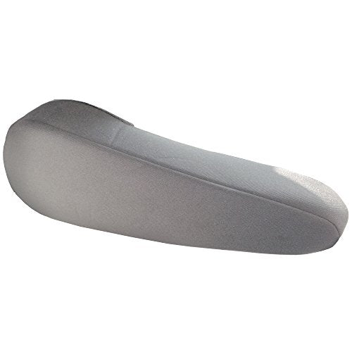 FH Group Flat Cloth Fabric Armrest Cover Semi-Universal Fit, One Pair Gray - color: Gray, style: Armrest Cover