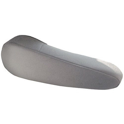FH Group Flat Cloth Fabric Armrest Cover Semi-Universal Fit, One Pair Gray - color: Gray, style: Armrest Cover