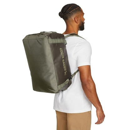 Eddie Bauer Maximus Duffel Bag 40L and 70L | Hiking | Outdoor | Travel | Lightweight | Weather-Resistant | Durable | Rugged - color: Spruce, size: 70L