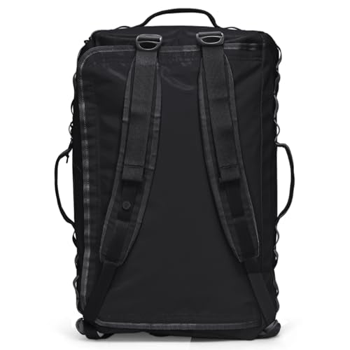 Baboon to the Moon Go-Bag Big Duffle Bag - Stylish, Compact, Large Travel Bag Lightweight, Durable, Water-Resistant for Men and Women (Black)