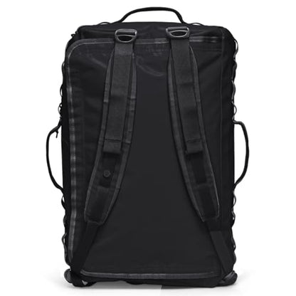 Baboon to the Moon Go-Bag Big Duffle Bag - Stylish, Compact, Large Travel Bag Lightweight, Durable, Water-Resistant for Men and Women (Black)