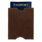 Hide & Drink, Travel Passport Pocket Sleeve Handmade from Full Grain Leather - Swayze Suede - color: Swayze Suede