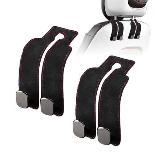 Car Purse Hook Purse Hook for Car Seats Headrest Car Seat Hooks,Heavy Duty Vehicle Organizer for Handbags, Groceries, Purses, Keep Car Tidy (Black, 2 Pack) - color: Black, size: 2 Pack