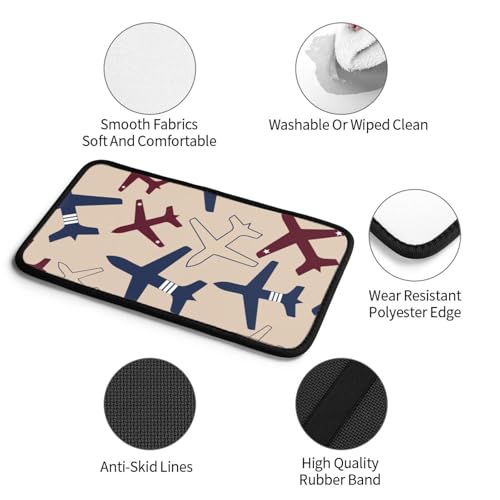 Aircraft Airplane Flying Universal Center Console Armrest Cover Pad Car Armrest Protector for Most Cars, Suvs & Trucks, Cushion with Easy Installation