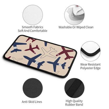 Aircraft Airplane Flying Universal Center Console Armrest Cover Pad Car Armrest Protector for Most Cars, Suvs & Trucks, Cushion with Easy Installation