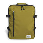 Travel Backpack 21L Minimalist Casual Small Carry-on Daypack 15-inch Laptop Notebook, Overnight Weekender Dark Yellow Mustard - color: Mustard