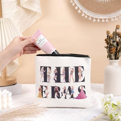Singers Merch Makeup Bag, Music Lovers Gifts for Women, Music Fan Album Inspired Gift, Waterproof Travel Toiletry Cosmetic Organizer Zipper Pouch, Birthday Christmas Gifts for Girls Women Music Fans - style: Singer Bag
