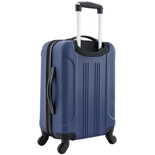 Travelers Club Chicago Hardside Expandable Spinner Luggage, Navy Blue, 22" Carry-On - color: Navy Blue, size: 22" Carry-On