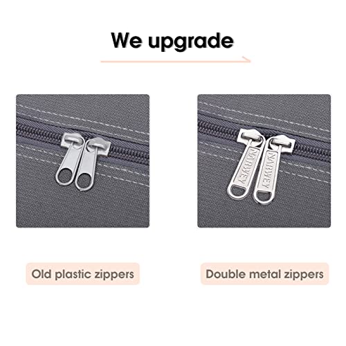 For Spirit Airlines Personal Item Bag Foldable Travel Duffel Bag Tote Carry on Luggage Duffle Overnight for Women and Men - color: 1112 Grey