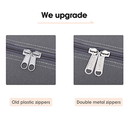 For Spirit Airlines Personal Item Bag Foldable Travel Duffel Bag Tote Carry on Luggage Duffle Overnight for Women and Men - color: 1112 Grey