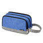 Yeiotsy Men's Travel Toiletry Bag – Small Dopp Kit with Mesh Pockets & 3 Compartments, Durable Shaving Organizer for Gym, Camping & Weekend Trips - color: Blue