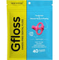 Gfloss Hands-Free Dental Floss - 40 Count - Easy to Use & Discreet Flossers for Adults | Travel Floss | Thin Soft Floss | Unwaxed Unflavored | PFAS-Free Oral Care - size: 40 Count (Pack of 1)