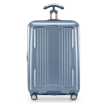 Traveler's Choice Ultimax II Polycarbonate Hardside Luggage with Spinner Wheels, Teal, 25-Inch Medium Luggage - color: Teal, size: 25-Inch Medium Luggage
