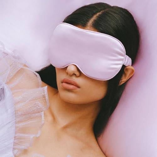 slip Pure Silk Contour Sleep Mask: Protect Your Delicate Lashes with Our Innovative, Lash-Friendly Design. Slipsilk Comfort, 1 Contour Mask, Wildflower - color: Wildflower