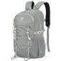 20L Small Waterproof Hiking Backpack Men Women, Lightweight Small Travel Backpack for Outdoor, Gray - color: Grey