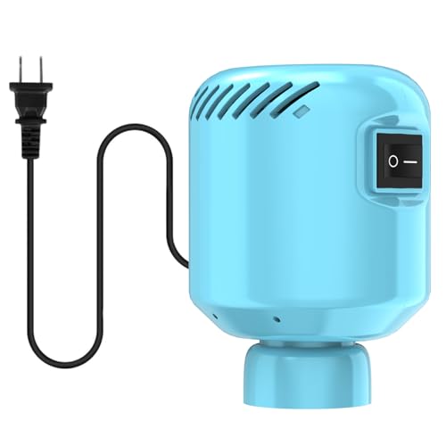 Electric Pump for Vacuum Storage Bags, Portable Vacuum Bag Pump, Electric Vacuum Pump for Storage Bags, Great for Various Vacuum Seal Bags for Clothing,Blankets,Bedding- Blue (No Bags) - color: Blue