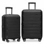 Traveler's Choice Pagosa Hardshell Expandable Luggage with Spinner Wheels, Black, 2-Piece Set (22/27) - color: Black, size: 2-Piece Set (22/27)