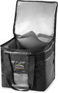 New Star Foodservice Commercial Insulated Food Delivery Bag, Extra Large, 23 x 15 x 14 Inch, Black - size: 23" W x 15" H x 14" D