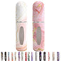 Perfume Travel Refillable Bottle– Portable Mini Sprayer,Empty Perfume Bottles with Unique Patterns,Refill Pump Case for Traveling and Outgoing,2 Pcs Pack of 5 ml(White and Pink) - color: White and Pink