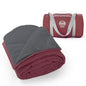 STOVER Large Waterproof Outdoor Stadium Blanket- Extra Thick Soft Fleece Camping Blanket for Travel, Picnics, Sports, 79"x55", Warm, Windproof, Sand-Proof, Lightweight, Packable (Game Day Crimson) - color: 01 - Game Day Crimson
