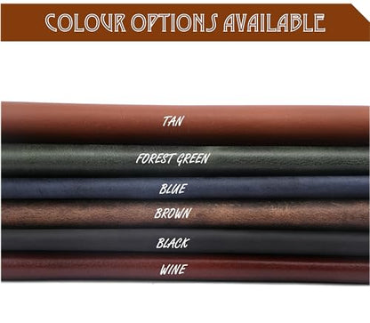 Full Grain Leather Cosmetic Bag – Zippered Makeup Pouch for Women, Small Travel Toiletry & Organizer Pouch for Purse, Premium Handmade Leather (5 × 4 × 2.5 in) - color: Green