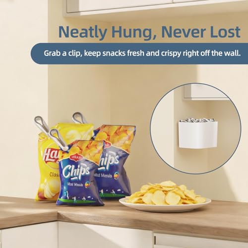 Plastic ClothesPins Heavy Duty Out door 36 Pack with Storage Box, 2.5-Inch Chip Clips with Non-Slip No-Trace Design for Laundry, Drying Clothes,Towels, Crafts, Picture, Food Clips, Home Use and Travel