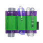 VIPERADE PL6 Tactical Modular EDC Organizer, Elastic Insert Pouch Panel with Hook Backed Accessories Holder, Attachment for Backpack, Tactical Vest, Bag - color: Green Purple, M