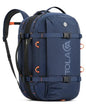 Tolaccea Travel Backpack for Men Women, 40L-50L Carry On Backpack with Wet Dry Compartment, Flight Approved Laptop Daypack Fits 15.6", Convertible Expandable Large Rucksack Duffel Bag for Work Travel - color: Blue