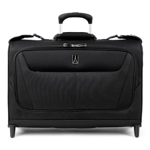 Travelpro Maxlite 5 Softside Lightweight Carry-On Upright 2 Wheel Rolling Garment Bag, 22-Inch — Black