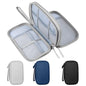 Sadnyy 3 Pcs Cable Organizer Travel in, Travel Electronic Pouch Double Layers Storage Bag for Data Cord Portable Waterproof Integrated Storage Bag