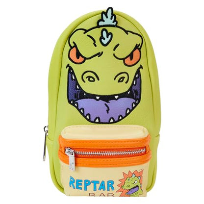 Loungefly Nickelodeon Rewind Mini Backpack Pencil Case - size: 4x2x8 inches