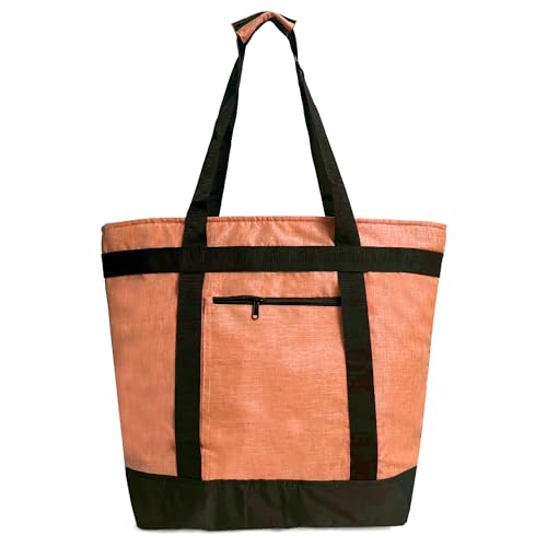 BeeGreen Insulated Cooler Bag Leakproof Freezer Shopping Tote for Groceries Heavy Duty Thermal Food Delivery Bag - color: Cationic Oxford Lt Blue, style: Sling Cooler