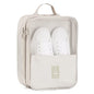 Travel Shoe Bag Holds 3 Pair of Shoes, Hezelf Shoe Storage Pouch for Travel and Daily Use, Travel Suitcase Shoe Organizer, Waterproof - size: Beige