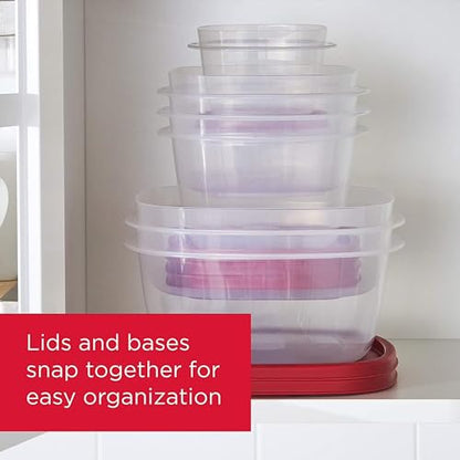 Rubbermaid 42-Piece Food Storage Containers with Lids - size: 42-Piece
