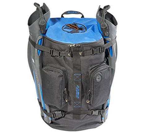 AKONA Globetrotter All-in-One Carry-On Backpack - color: Blue