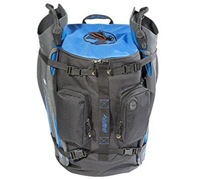 AKONA Globetrotter All-in-One Carry-On Backpack - color: Blue