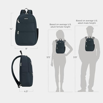 Travelon Anti-Theft Classic Convertible Sling Backpack - color: Midnight