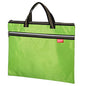 PATIKIL Waterproof Zipper File Bag, Documents Books Tools Storage Zip Pouch for Office Travel, Green - color: Green