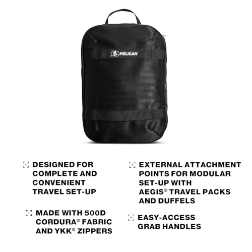 Pelican ModPak Packing Cube - Travel Organizer - Medium (Black) - color: Black, style: Packing Cube - Medium
