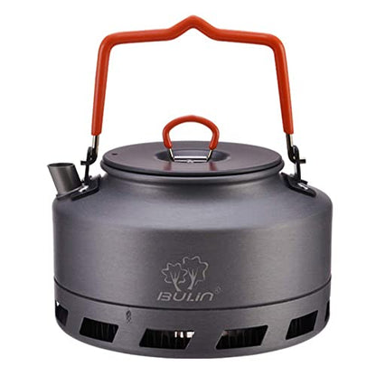 Bulin Camping Kettle 2.2L/1.6L Aluminum Alloy Open Campfire Coffee Tea Pot Fast Heating Outdoor Gear Great for Boiling Water Ultralight Portable for Hiking Picnic Travel