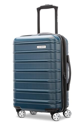 Samsonite Omni 2 Hardside 2 Piece Set - Includes Global Carry-On & Large Checked Suitcases - 360° Dual Spinner Wheels - Integrated TSA Lock & Expansion - Amazon Exclusive - Nova Teal - color: Nova Teal, size: 2-Piece Set (Carry-on/Large)