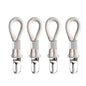 4pcs Laundry Kitchen Storage Towel Clip Travel for Hanging Portable Drying Multi Purpose Clothes Peg Fixed(E) - color: E