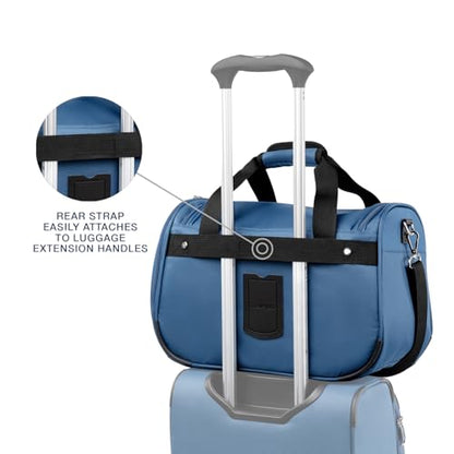 Travelpro Maxlite 5 Softside Lightweight Underseat Carry-On Travel Tote, Overnight Weekender Bag - color: Ensn Bl