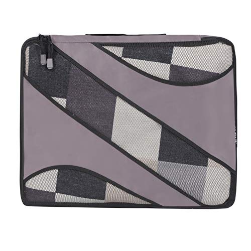 BAGAIL 6 Set Packing Cubes,Travel Luggage Packing Organizers - color: The Dark Grey, style: 6 Set