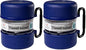 Gamma2 Vittles Vault Travel-Tainer (6 Cups) Portable Food Storage Container, Blue (Pack of 2) - size: 4 Quart (Single) (Pack of 2)