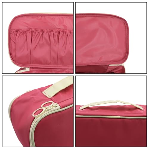 Multifunctional Travel Underwear Organizer Bag Dopamine Lingerie Socks Storage Portable Toiletry Packing Cube,Watermelon - color: Watermelon Red 12#
