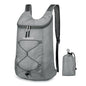 levayhill 16L Foldable Hiking Backpack,Small Packable Daypack, Gray | Lightweight ,Outdoor Collapsible Rucksack,Ultralight Folding Back Pack, Water Repellent, Men Women Travel Gym, Easy Carry-on - color: Gray