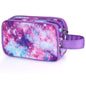 Galaxy-Purple Travel Toiletry Bag, Waterproof Hanging Wash Bag Toiletries for Girls, Kid - color: Galaxy-Purple